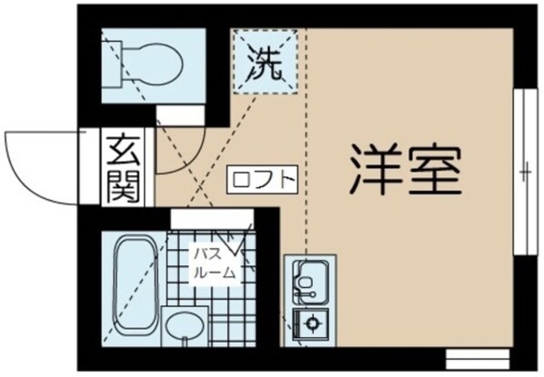 グッドウィル小机3号館の物件間取画像